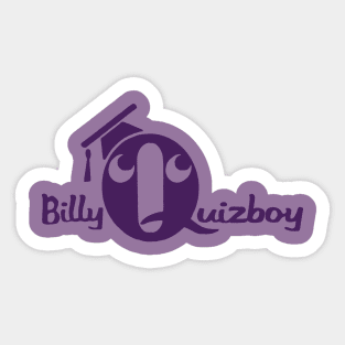 Billy Quizboy logo Sticker
